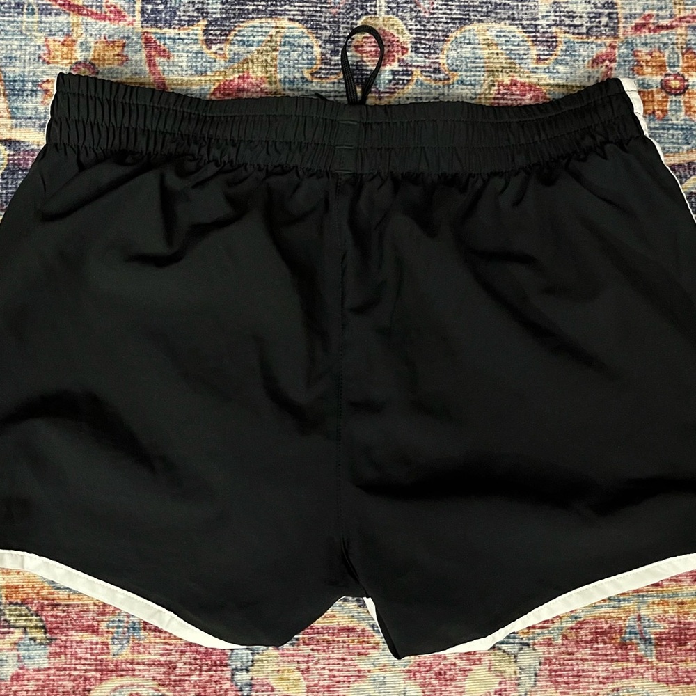 Adidas Women's Black Shorts w/ Panties Built In. Size Medium. - Picture 6 of 8